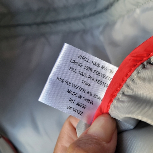 Giacca Light Grey Women’s Jacket XL Cinch Waist Adjustable Zip Pockets Polyester - Picture 8 of 13